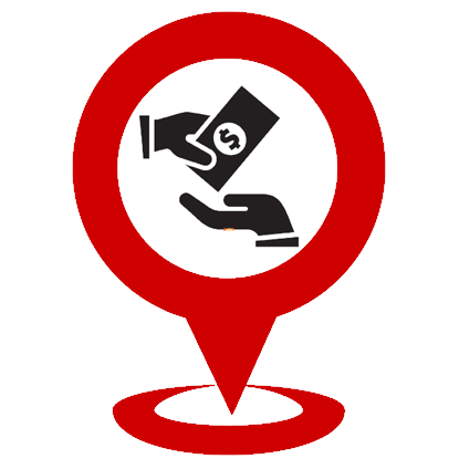 Thanh toán bằng tiền mặt cho dịch vụ taxi